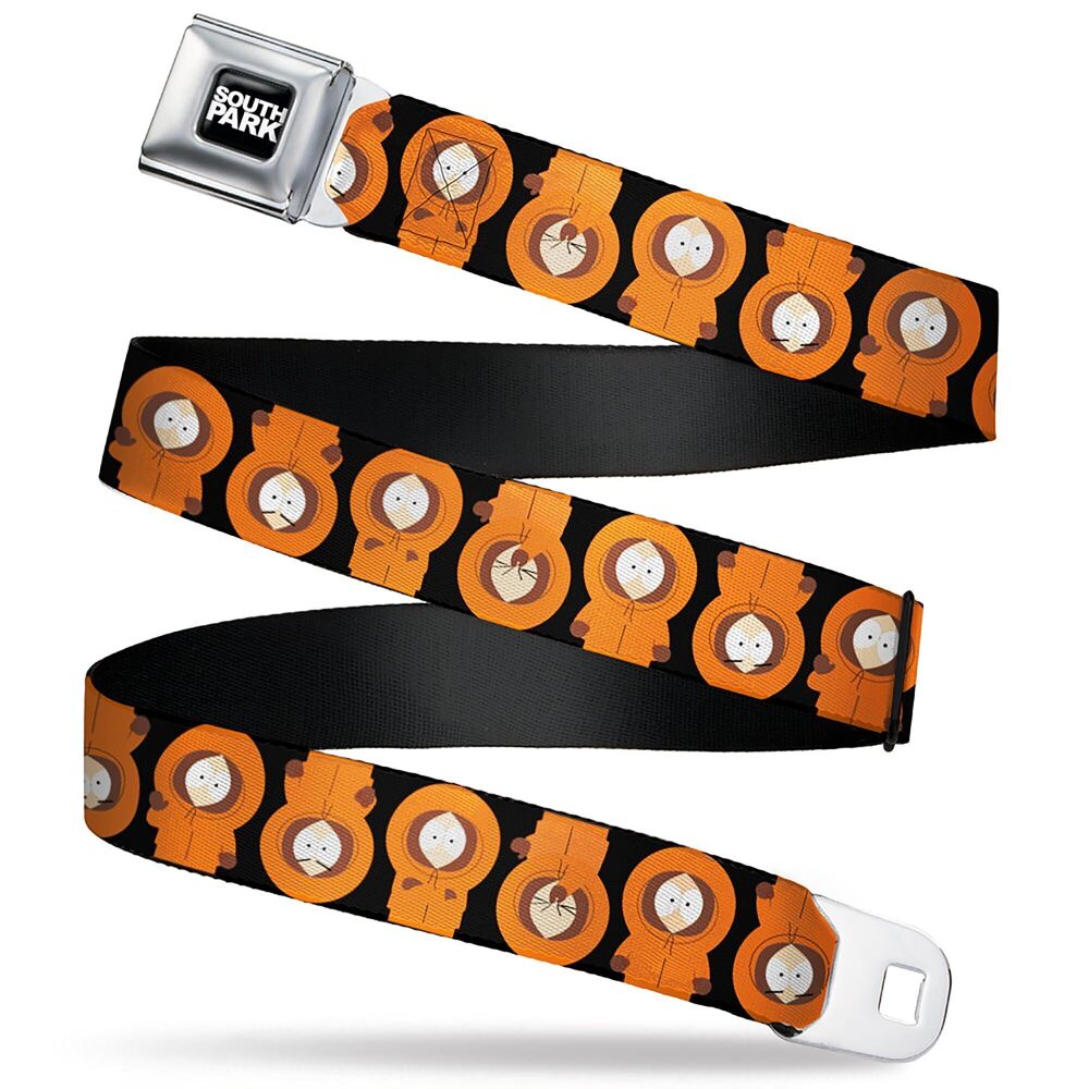 6395 Paramount Network Belt, Seatbelt Buckle Belt, South Park Kenny Flip